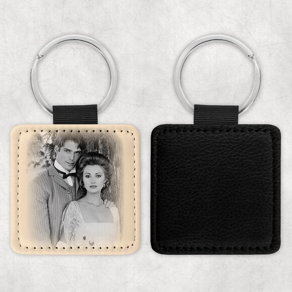 Somewhere in Time Jane Seymour Bleached Shirt with Free Leather Keychain - Picture 2 of 5